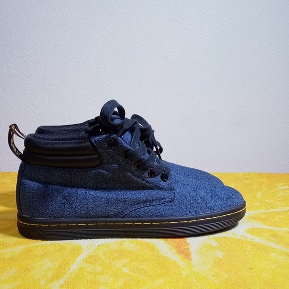 Dr. Martens Shoes - Dr. Martens Blue Ankle Boots